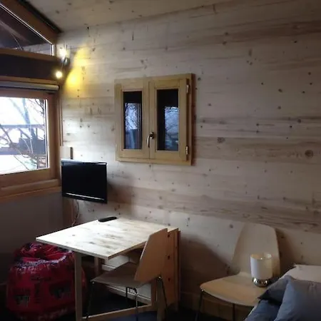 Savoie/ Petit Chalet Studio Meuble Grand-Aigueblanche Extérieur photo